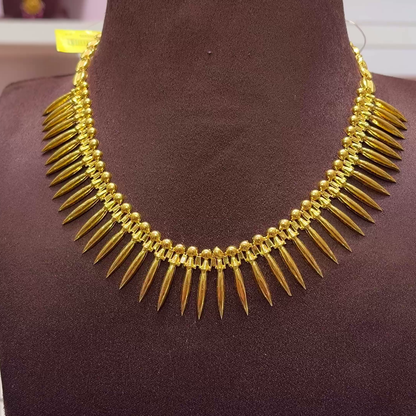 SwarnaKanchi 13.96gms NECKLACE 22K Yellow Gold