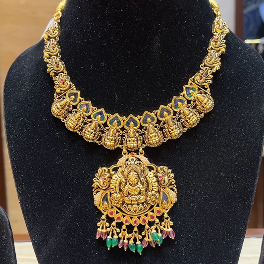 Chennai Shopping Mall 41.07gms NECKLACE 22K Yellow Gold