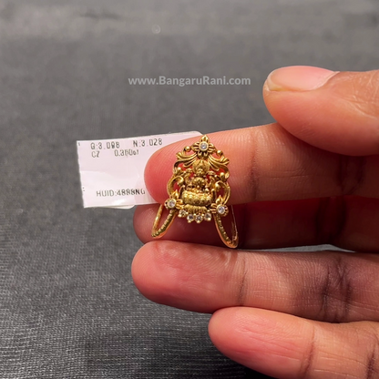 Anu Jewellers 3.028gms Ring 22K Yellow Gold