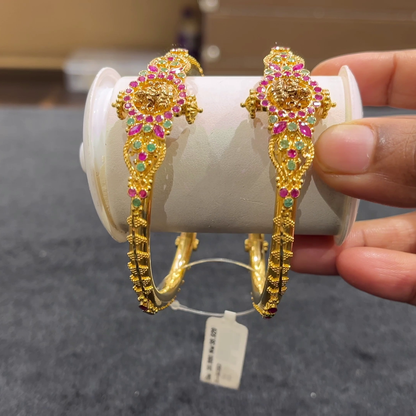 CHANDANA Brothers 38.92gms BANGLES 22K Yellow Gold
