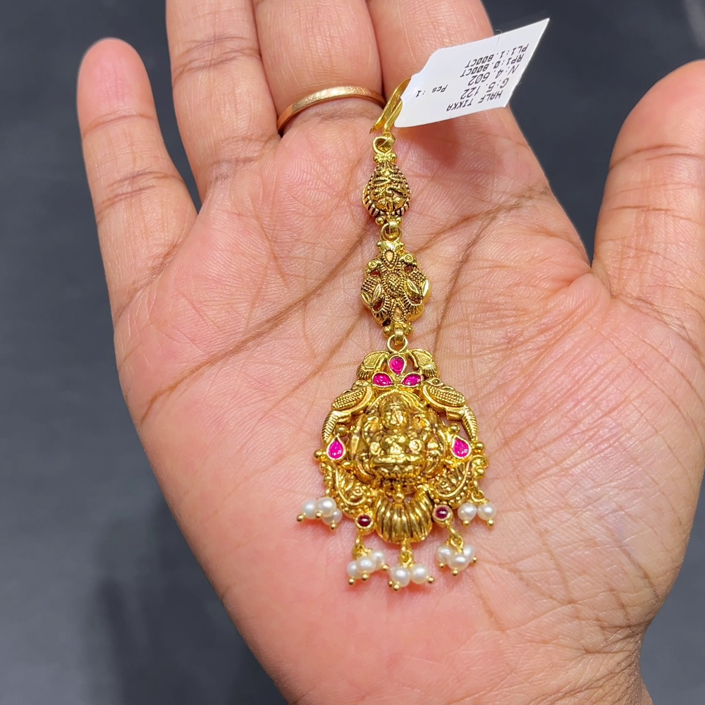 RS BROTHERS 4.602gms Papitabilla 22K Yellow Gold