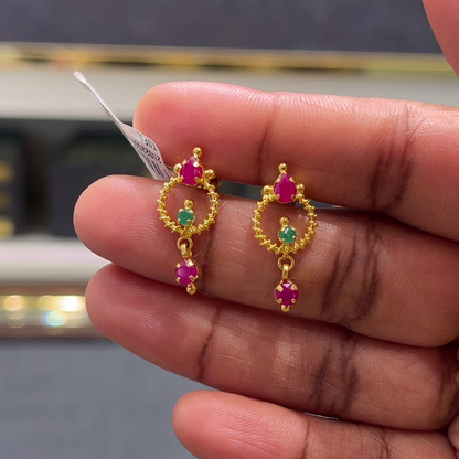 [make to order] 2.414gms EARRINGS 22K