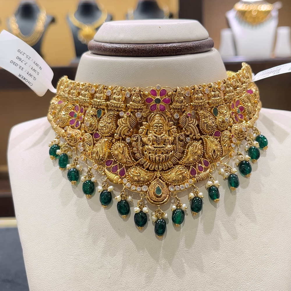 [make to order] 25.27gms CHOKER 22K