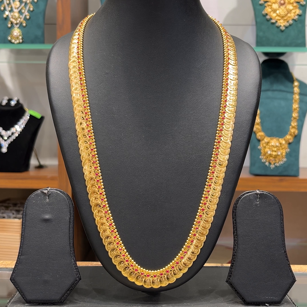 Chennai Shopping Mall 38.625gms HARAMS 22K Yellow Gold