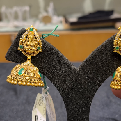 Anu Jewellers 20.853gms EARRINGS 22K Yellow Gold