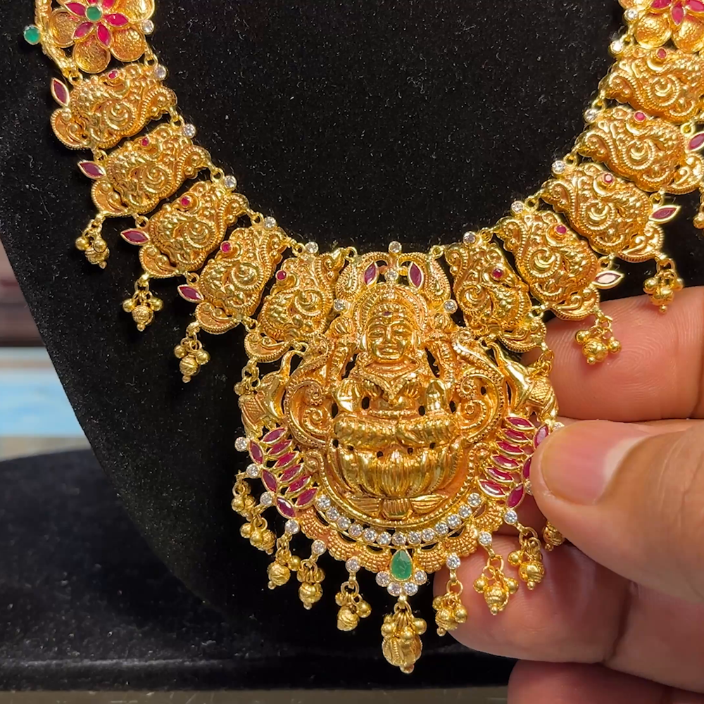 CHANDANA Brothers 45.016gms HARAMS 22K Yellow Gold