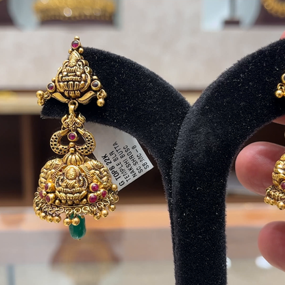 Chennai Shopping Mall 19.227gms EARRINGS 22K Yellow Gold