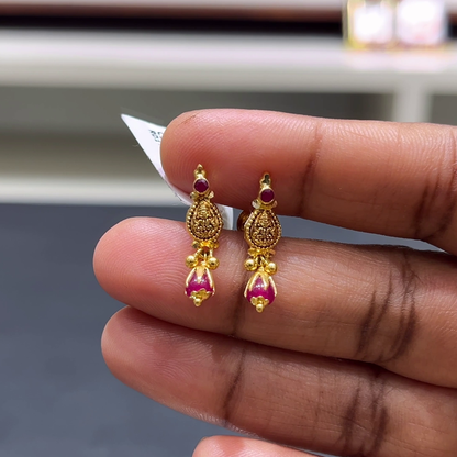 [make to order] 1.533gms EARRINGS 22K