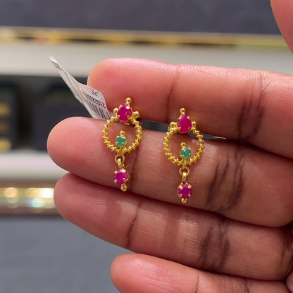 [make to order] 2.414gms EARRINGS 22K