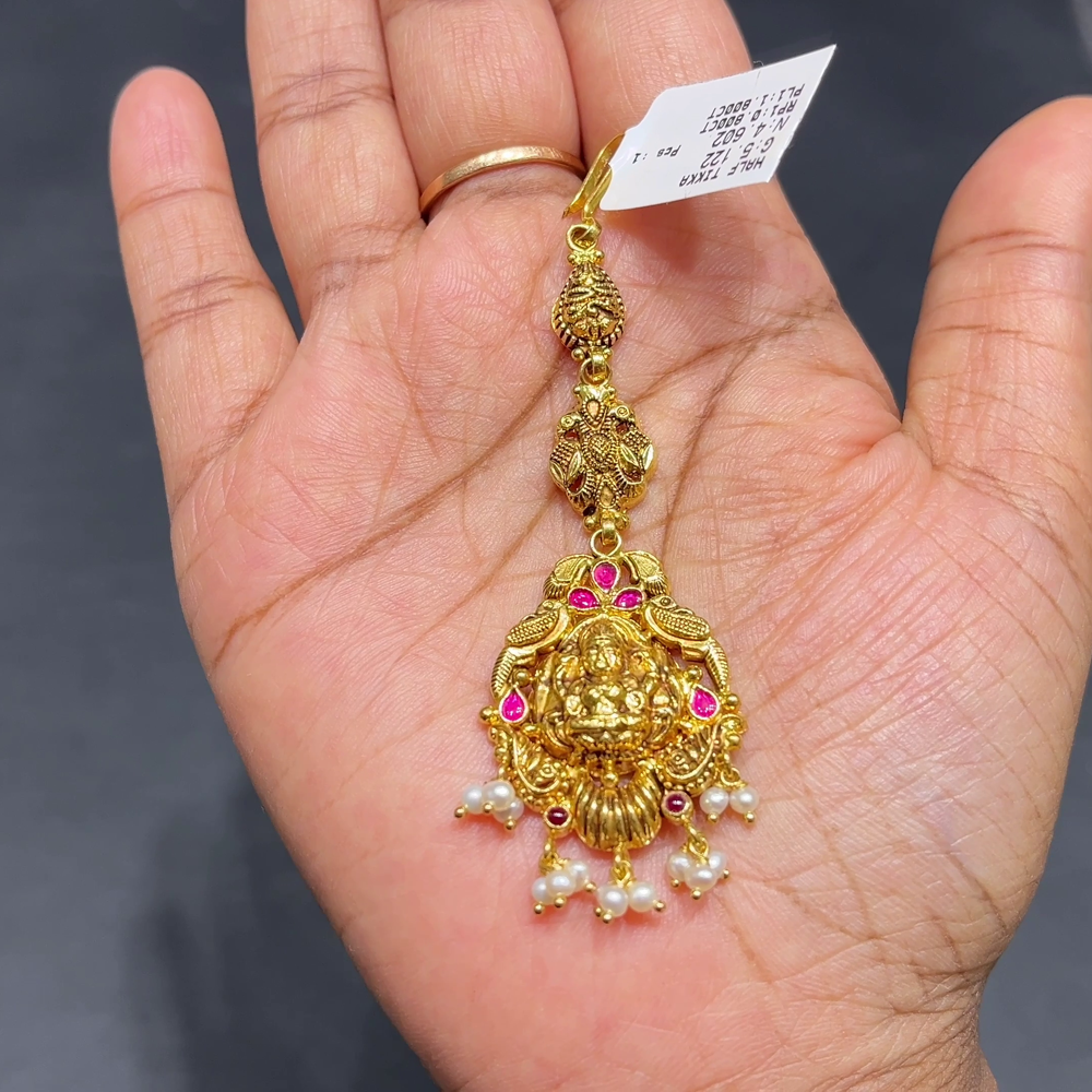 RS BROTHERS 4.602gms Papitabilla 22K Yellow Gold