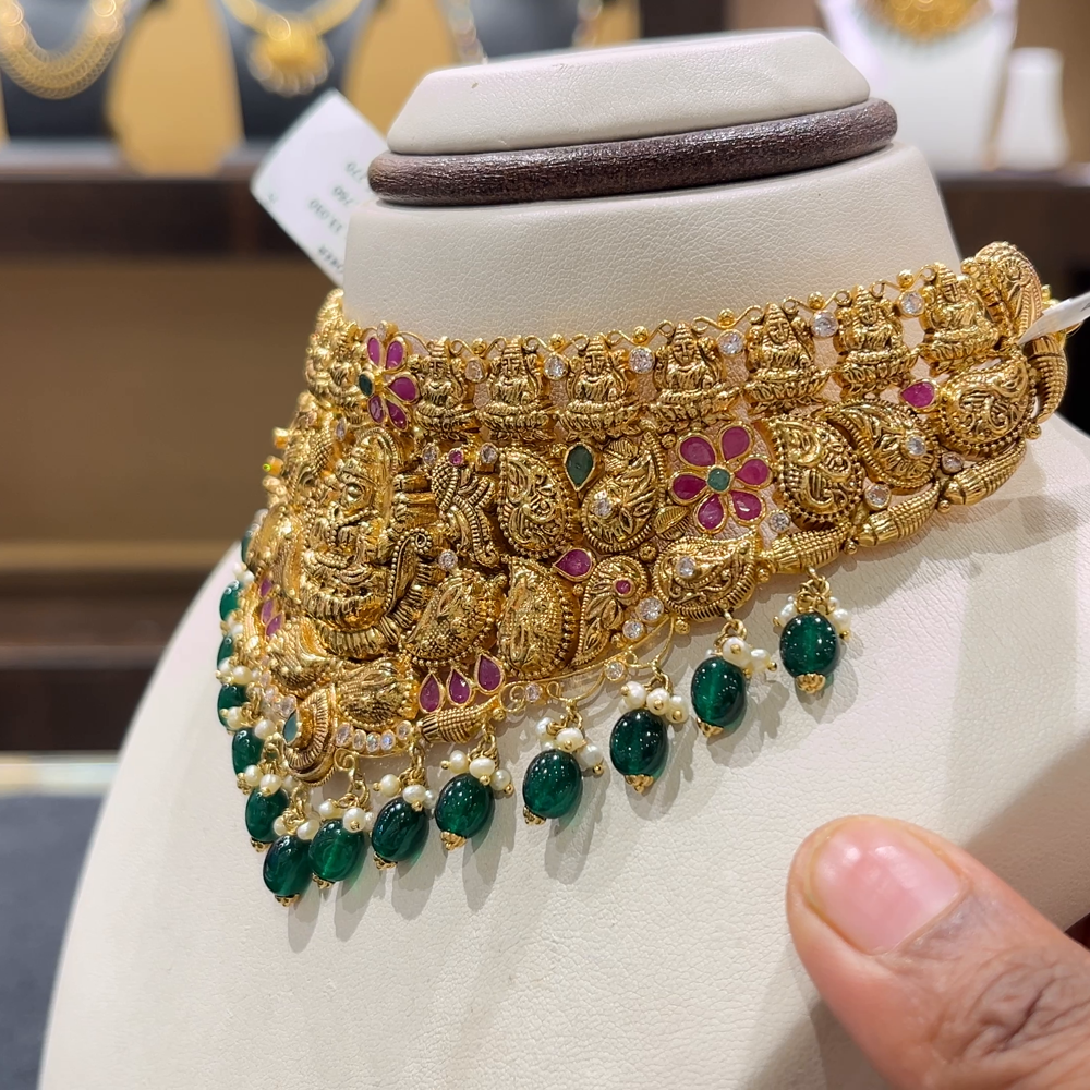 [make to order] 25.27gms CHOKER 22K