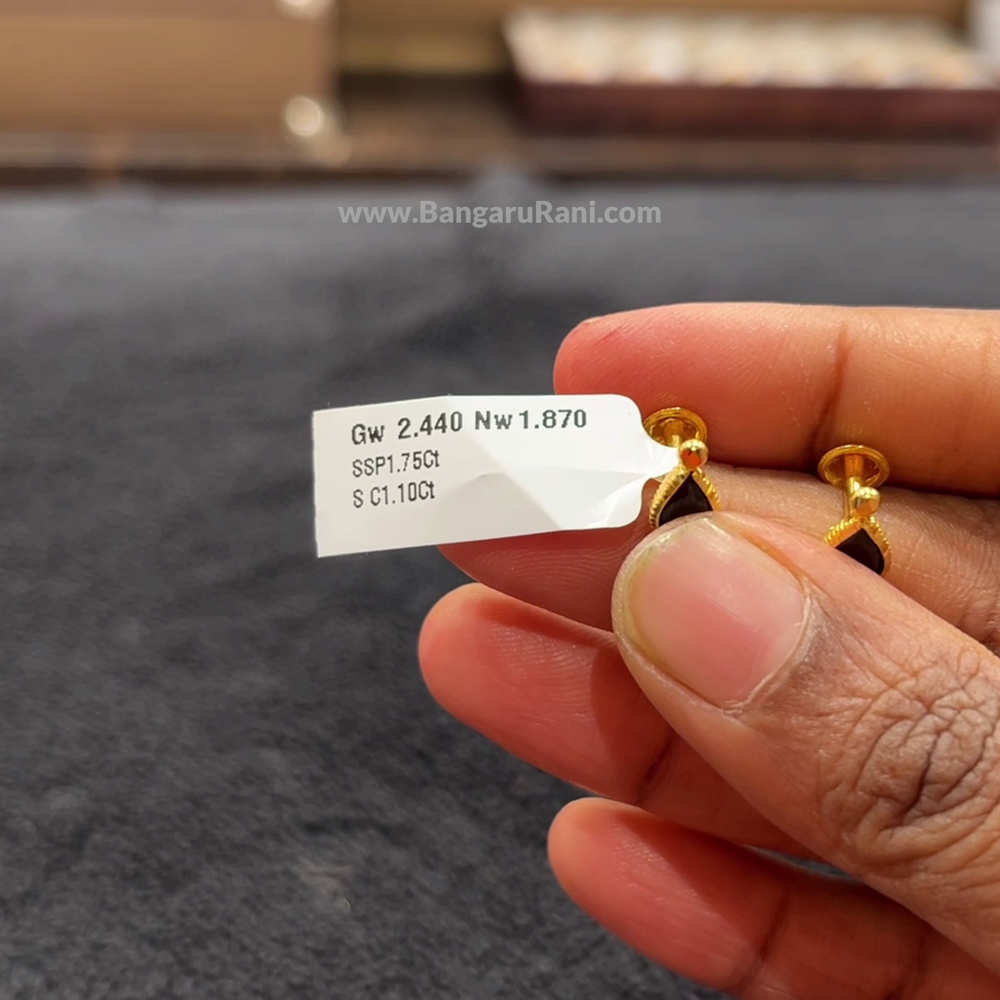 [make to order] 1.87gms EARRINGS 22K