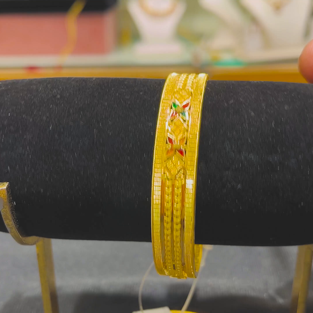 Anu Jewellers 17.151gms BANGLES 22K Yellow Gold