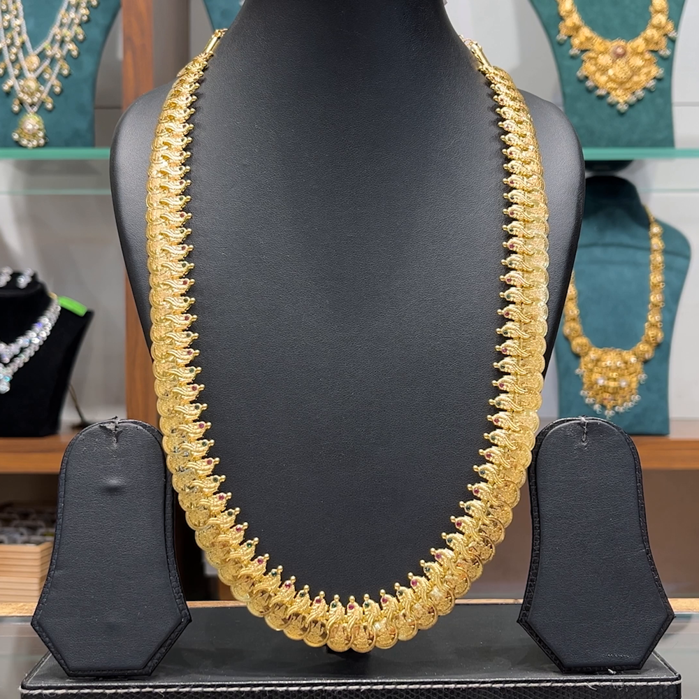 Chennai Shopping Mall 46.532gms HARAMS 22K Yellow Gold