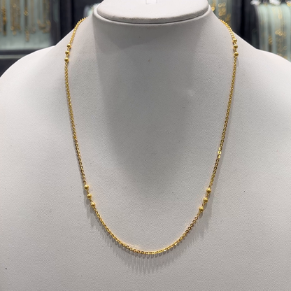 Anu Jewellers 4.5gms CHAINS 22K Yellow Gold