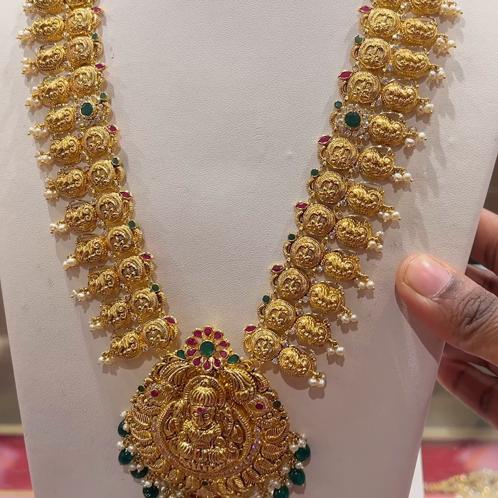 CHANDANA Brothers 57.51gms HARAMS 22K Yellow Gold