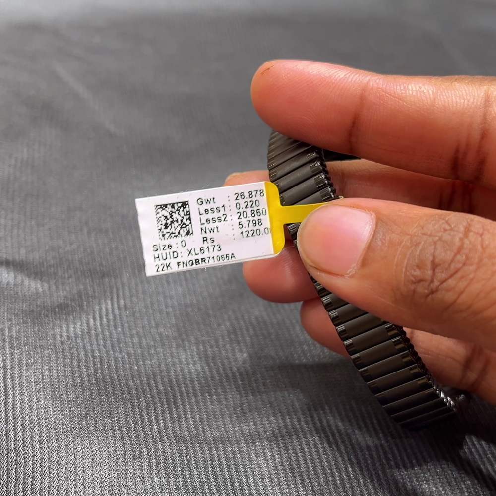 Anu Jewellers 5.798gms Bracelets 22K Yellow Gold