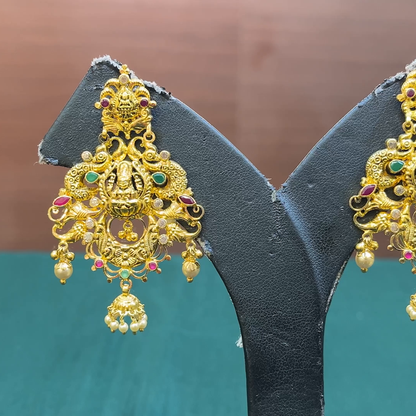 CMR 13.131gms EARRINGS 22K Yellow Gold