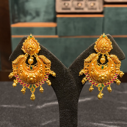 CMR 20.558gms EARRINGS 22K Yellow Gold