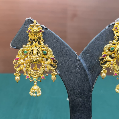 CMR 13.131gms EARRINGS 22K Yellow Gold