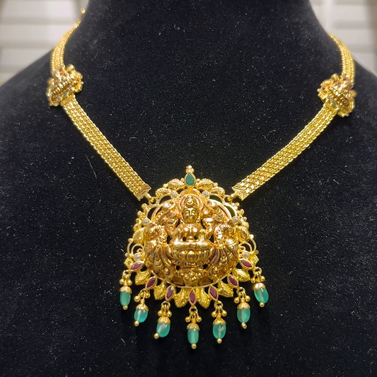 SOUTH INDIA 16.898gms NECKLACE 22K Yellow Gold