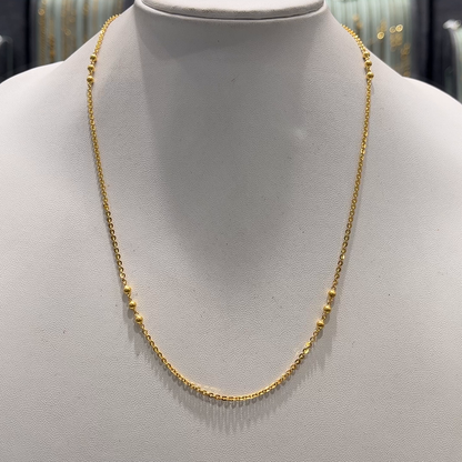 Anu Jewellers 4.5gms CHAINS 22K Yellow Gold