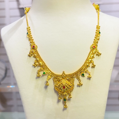 SOUTH INDIA 11.46gms NECKLACE 22K Yellow Gold