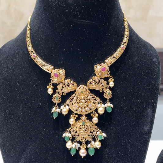 MUKUNDA JEWELLERS 37.207gms NECKLACE 22K Yellow Gold