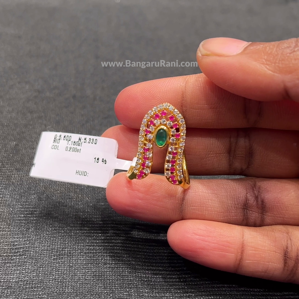 Anu Jewellers 5.33gms Ring 22K Yellow Gold