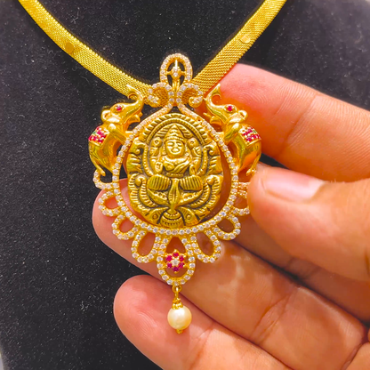 SOUTH INDIA 23.162gms NECKLACE 22K Yellow Gold