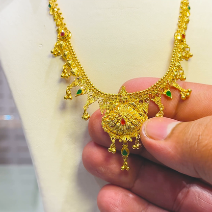 SOUTH INDIA 11.46gms NECKLACE 22K Yellow Gold