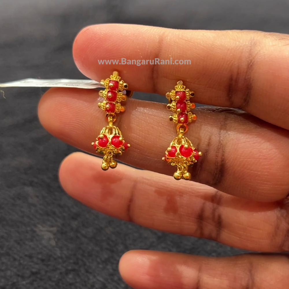 [make to order] 3.48gms EARRINGS 22K