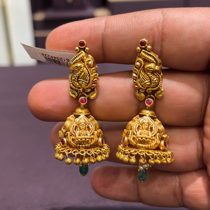 CMR 15.418gms EARRINGS 22K Yellow Gold