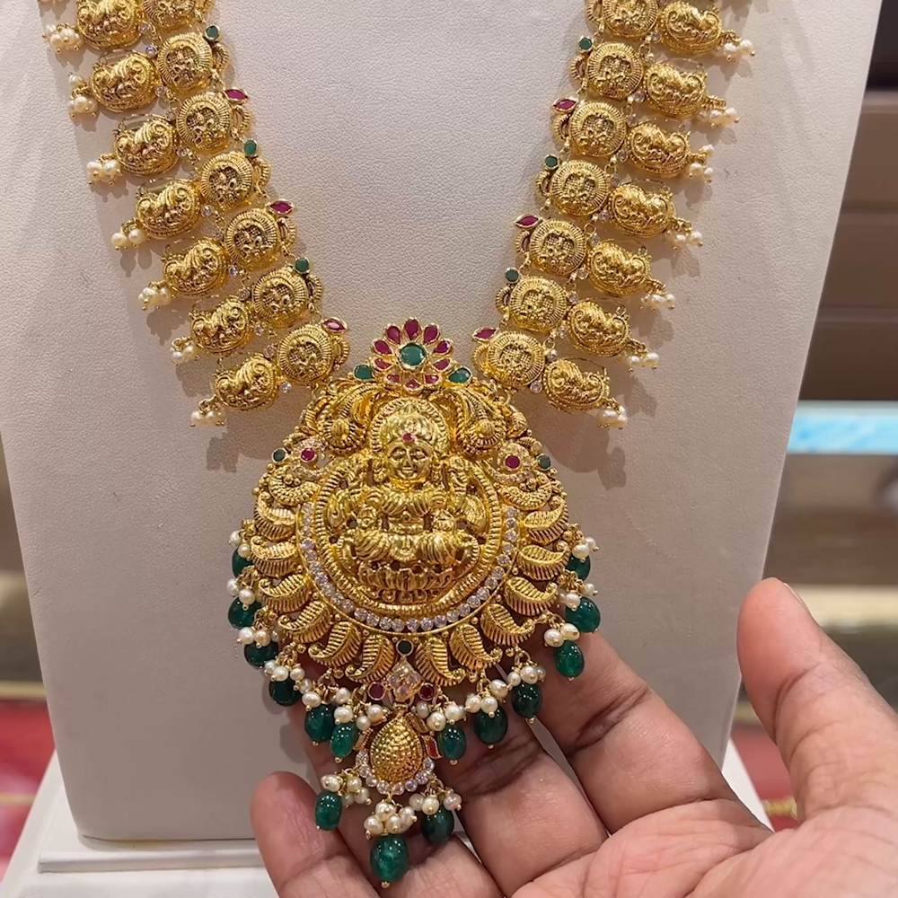 CHANDANA Brothers 57.51gms HARAMS 22K Yellow Gold