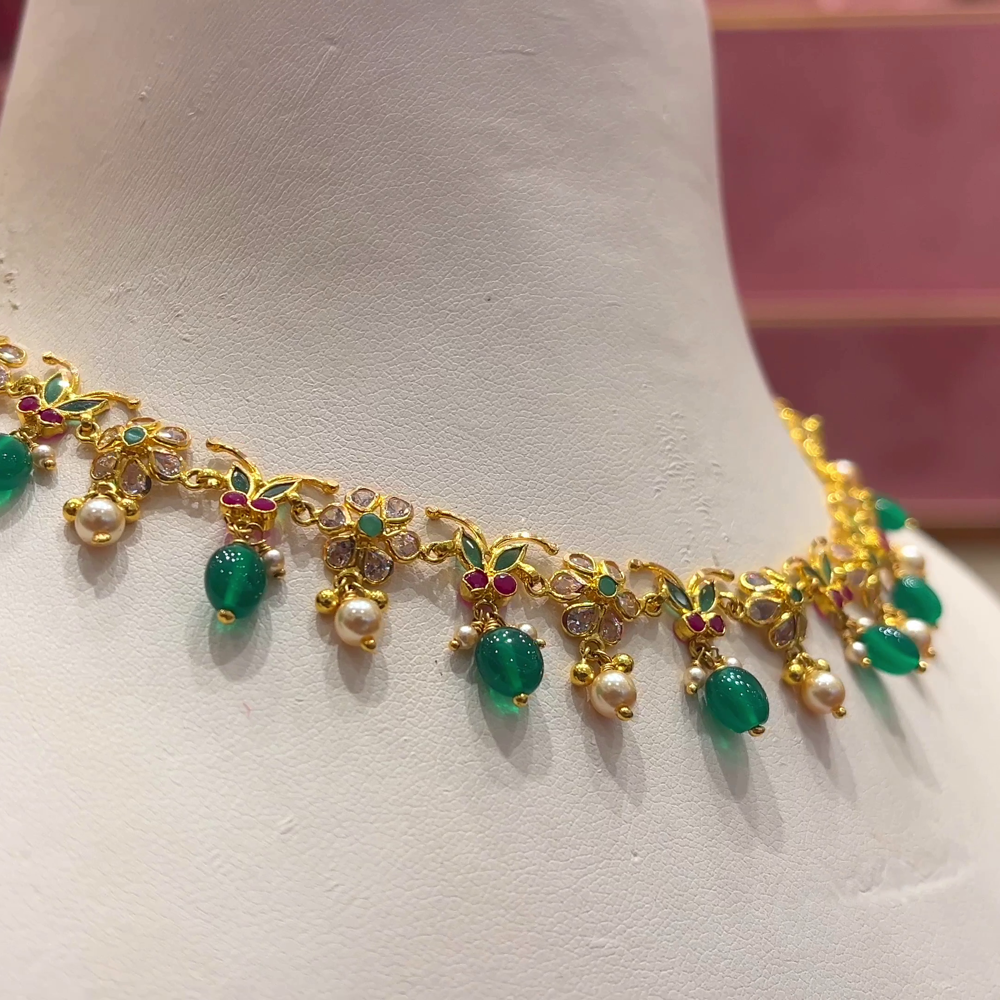 Anu Jewellers 10.03gms NECKLACE 22K Yellow Gold