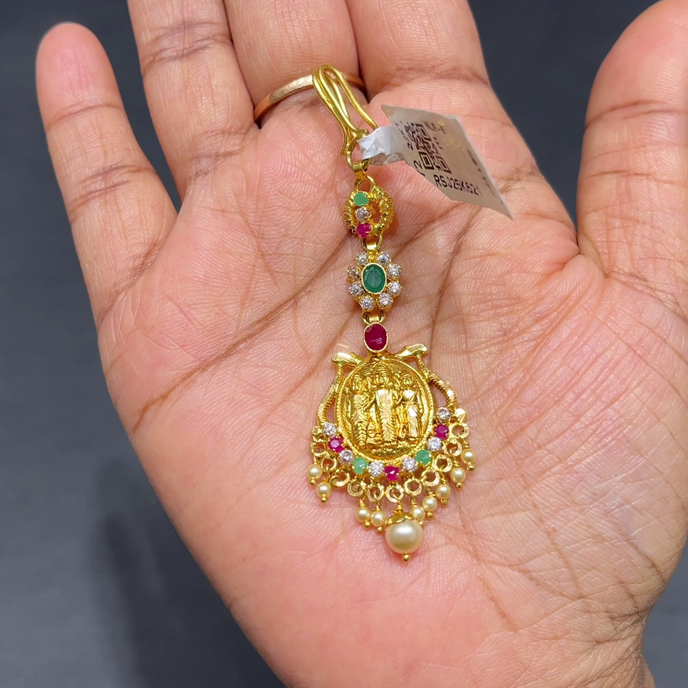 RS BROTHERS 5.23gms Papitabilla 22K Yellow Gold