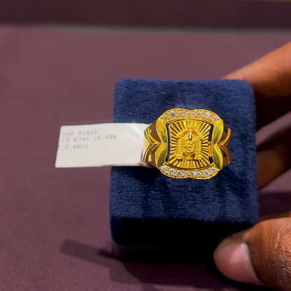 CMR 10.498gms Ring 22K Yellow Gold