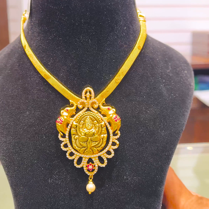 SOUTH INDIA 23.162gms NECKLACE 22K Yellow Gold