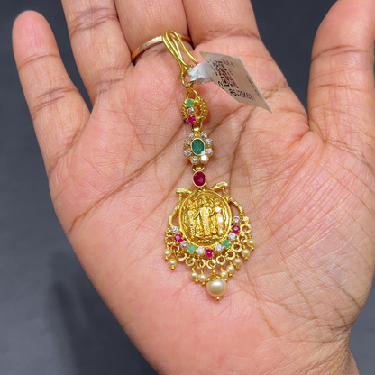 RS BROTHERS 5.23gms Papitabilla 22K Yellow Gold