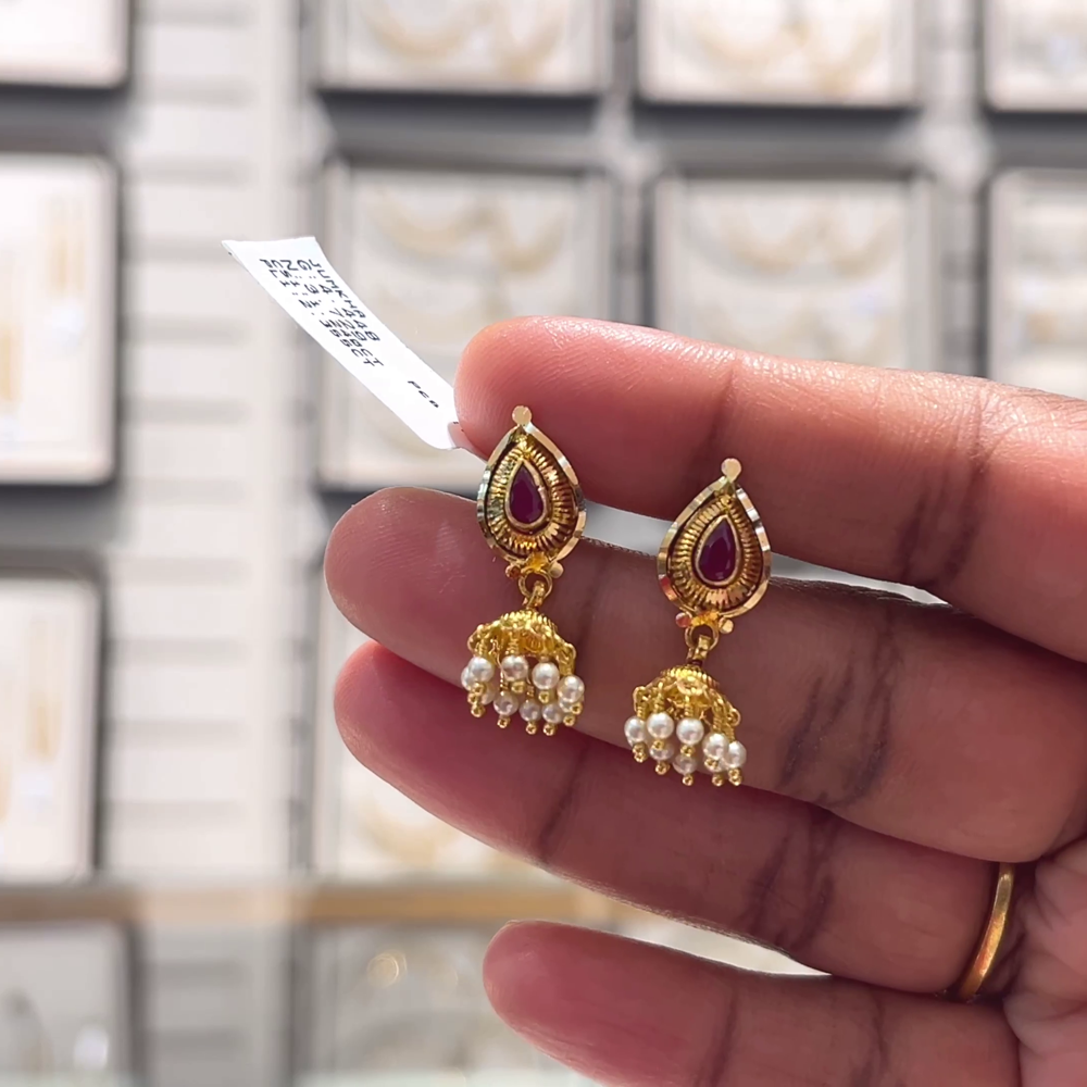 [make to order] 3.729gms EARRINGS 22K