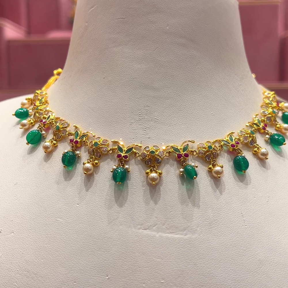 Anu Jewellers 10.03gms NECKLACE 22K Yellow Gold