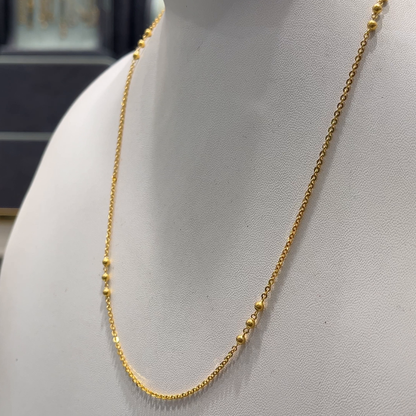 Anu Jewellers 4.5gms CHAINS 22K Yellow Gold