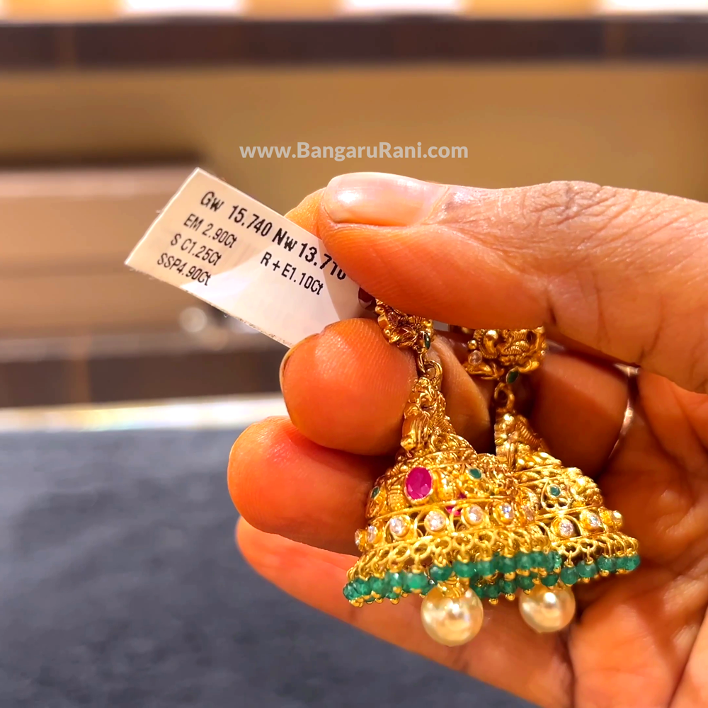 [make to order] 13.71gms EARRINGS 22K