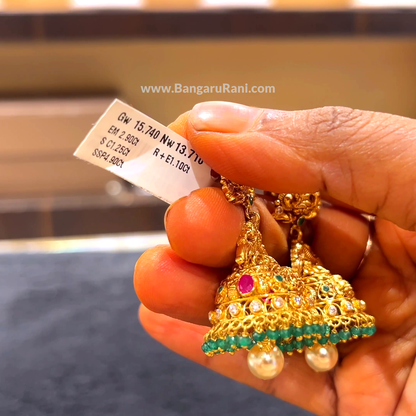 [make to order] 13.71gms EARRINGS 22K