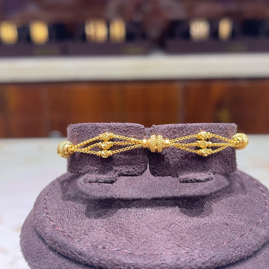 MUKUNDA JEWELLERS 6.975gms Bracelets 22K Yellow Gold