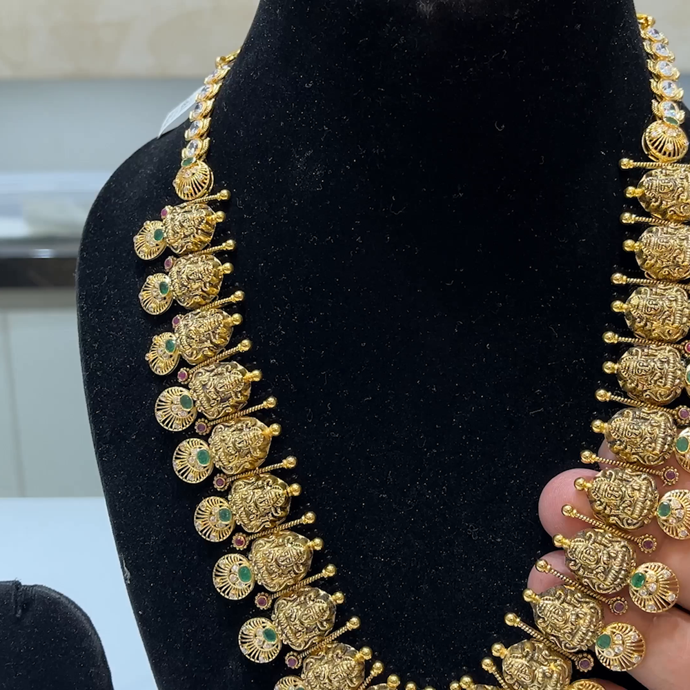 MUKUNDA JEWELLERS 79.89gms HARAMS 22K Yellow Gold