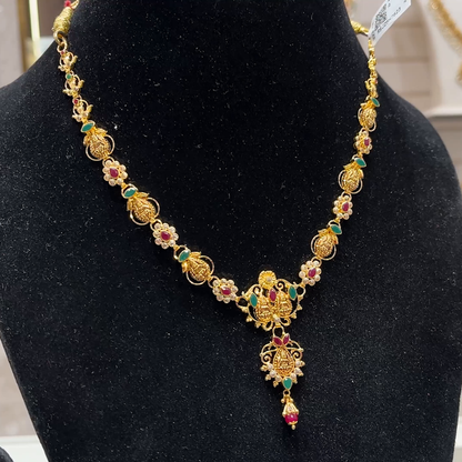 SOUTH INDIA 10.371gms NECKLACE 22K Yellow Gold