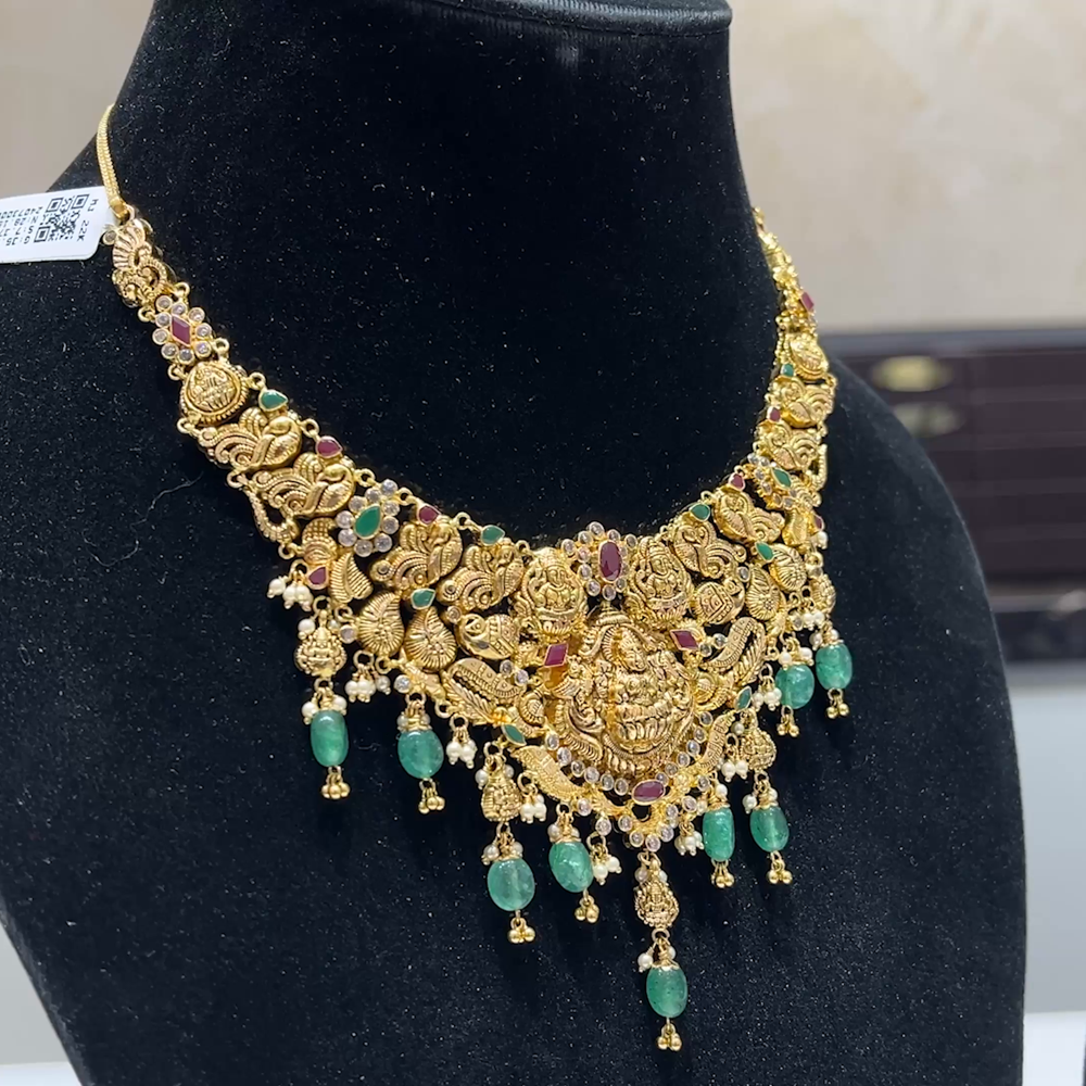 MUKUNDA JEWELLERS 28.154gms NECKLACE 22K Yellow Gold