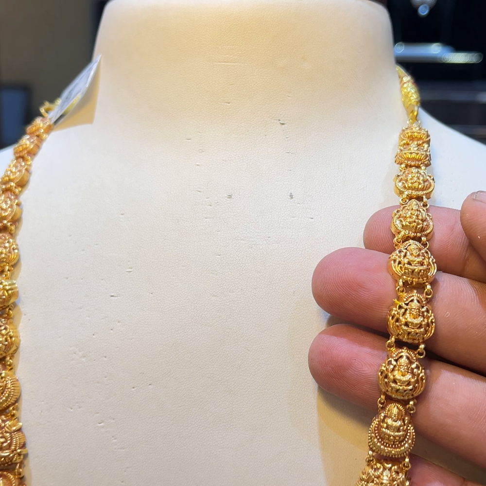 SOUTH INDIA 29.256gms HARAMS 22K Yellow Gold