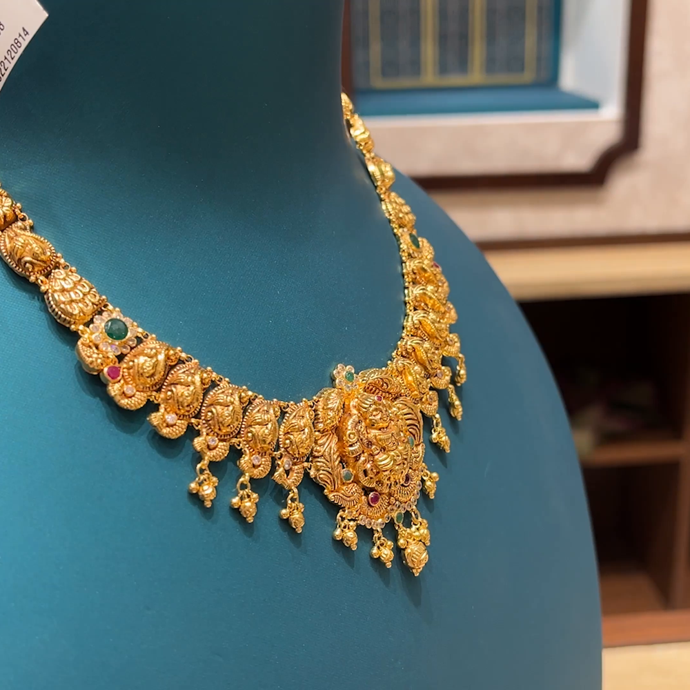 Chennai Shopping Mall 19.868gms NECKLACE 22K Yellow Gold